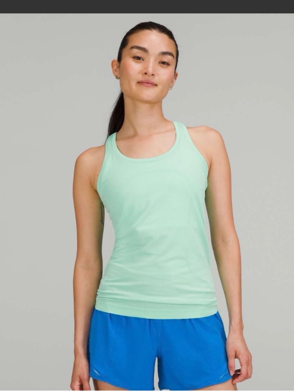 lululemon athletica Mint Racerback Tank switly
